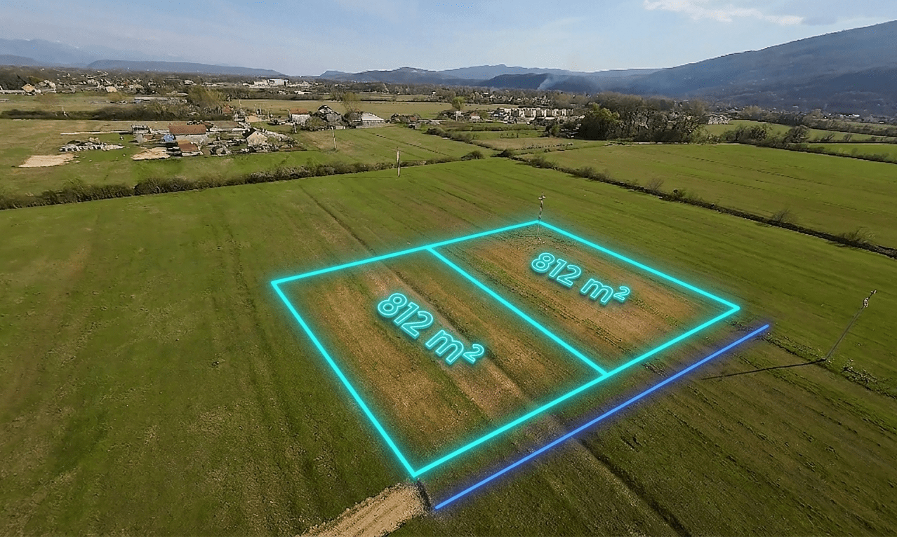 812m2 grlic danilovgrad plot